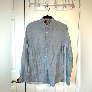Men’s Ted Baker London long sleeve button up shirt size 3 (M)